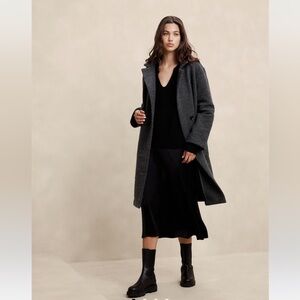 Banana Republic Knot Twill Coat